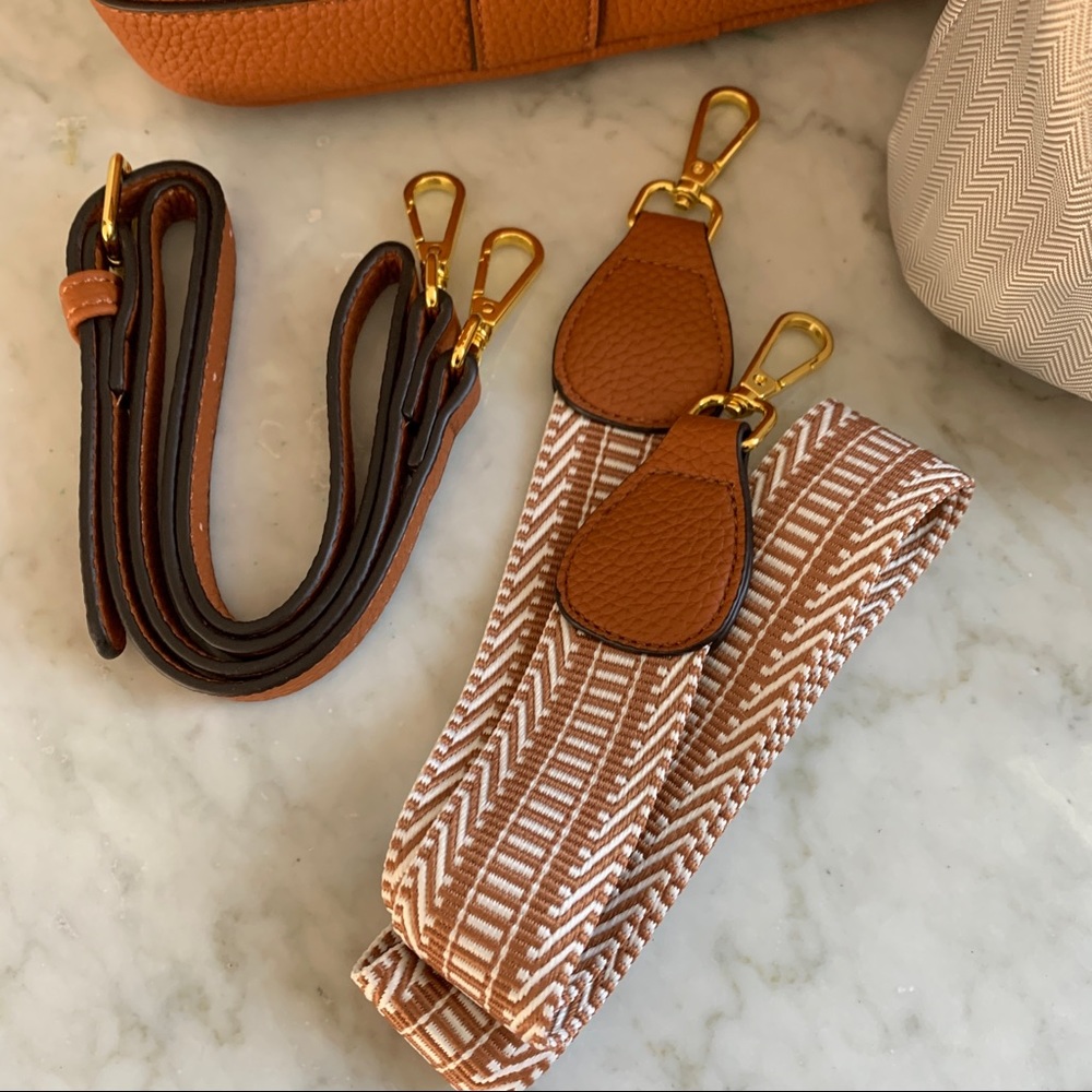 Genuine Leather Bag with two straps - Picture 3 of 11